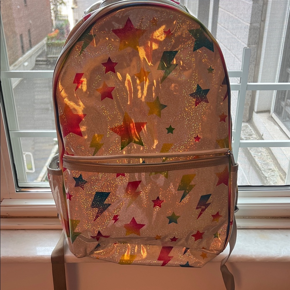 Sparkling Star and Lightning Kids Backpack
